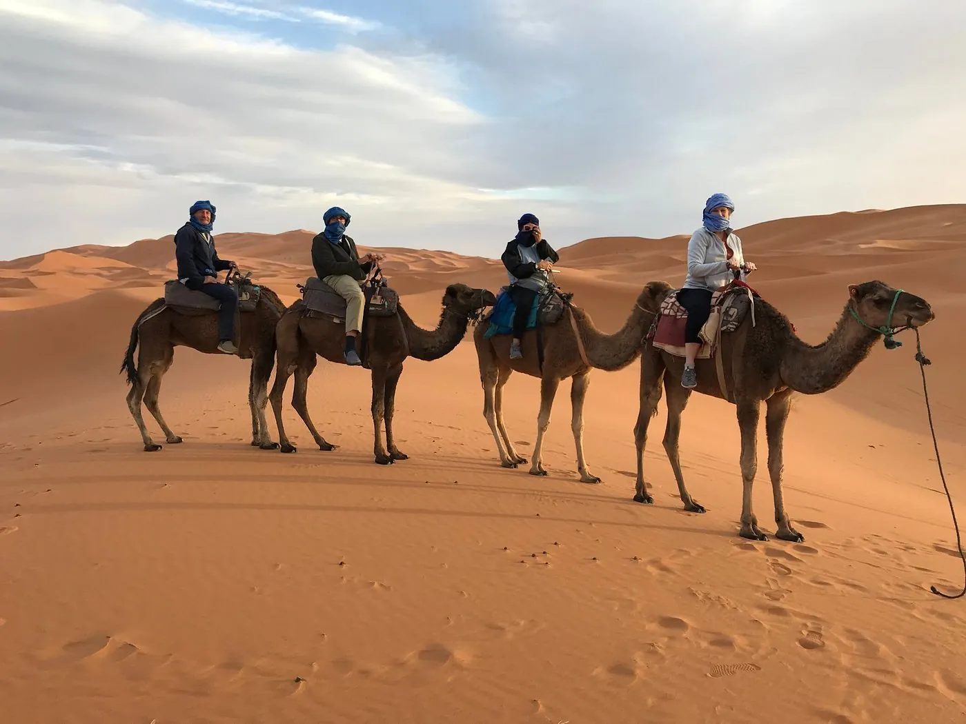 Camel ride Erg Chebbi